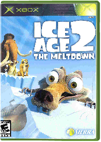 Ice Age 2 The Meltdown Xbox US box art